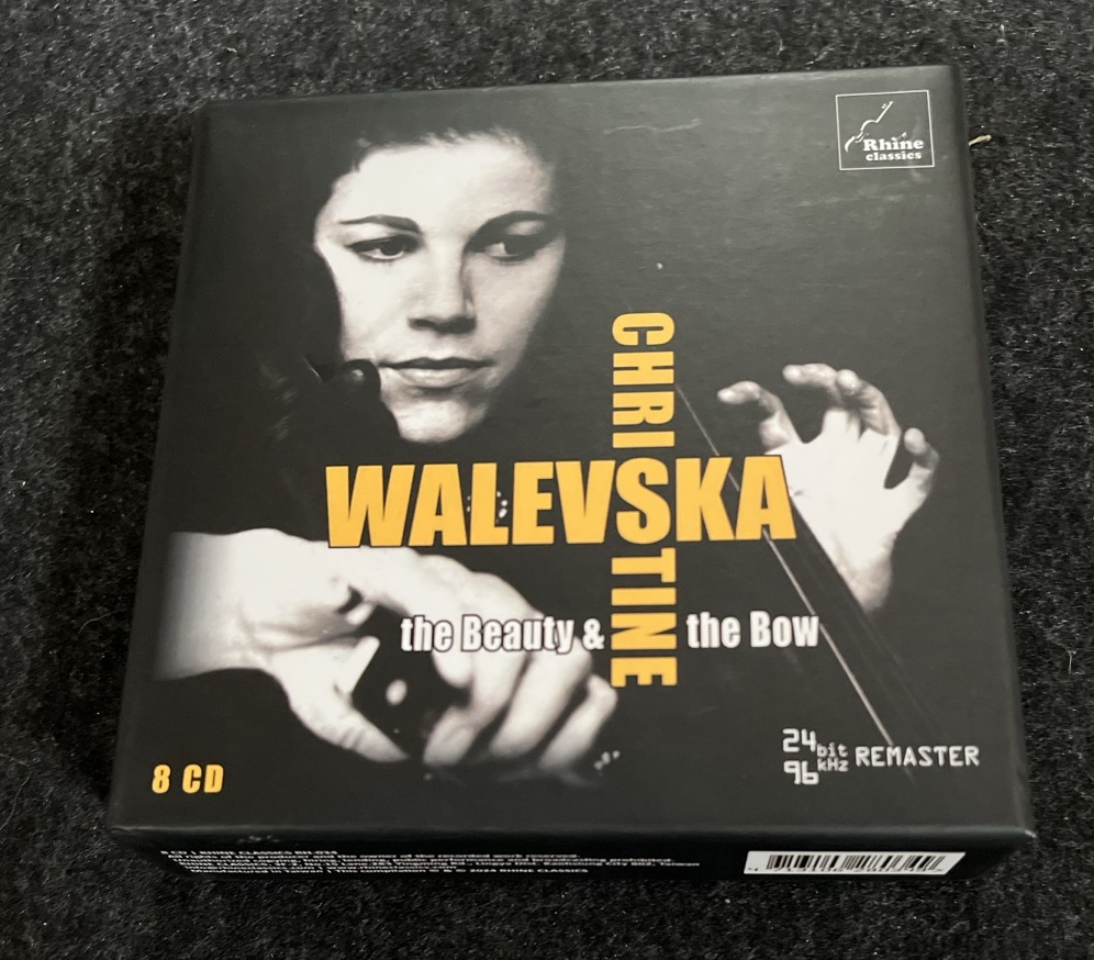 Rhine Classics RH-034  8CD  CHRISTINE WALEVSKA  private archive recordings