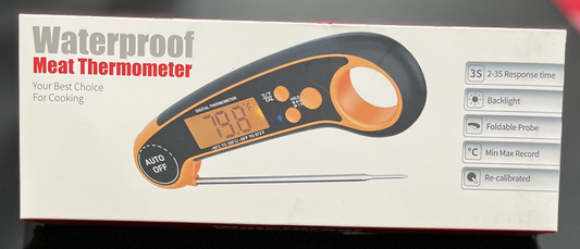 Digital Meat Thermometer for Cooking, Waterproof Instant Read Cooking,  Grill