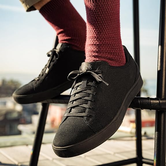 12.5 Women/11 Men Slip On Sneakers:  Comfortable All-Day Wear