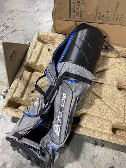 ASK ECHO Golf Bag with Wheels -  used open box