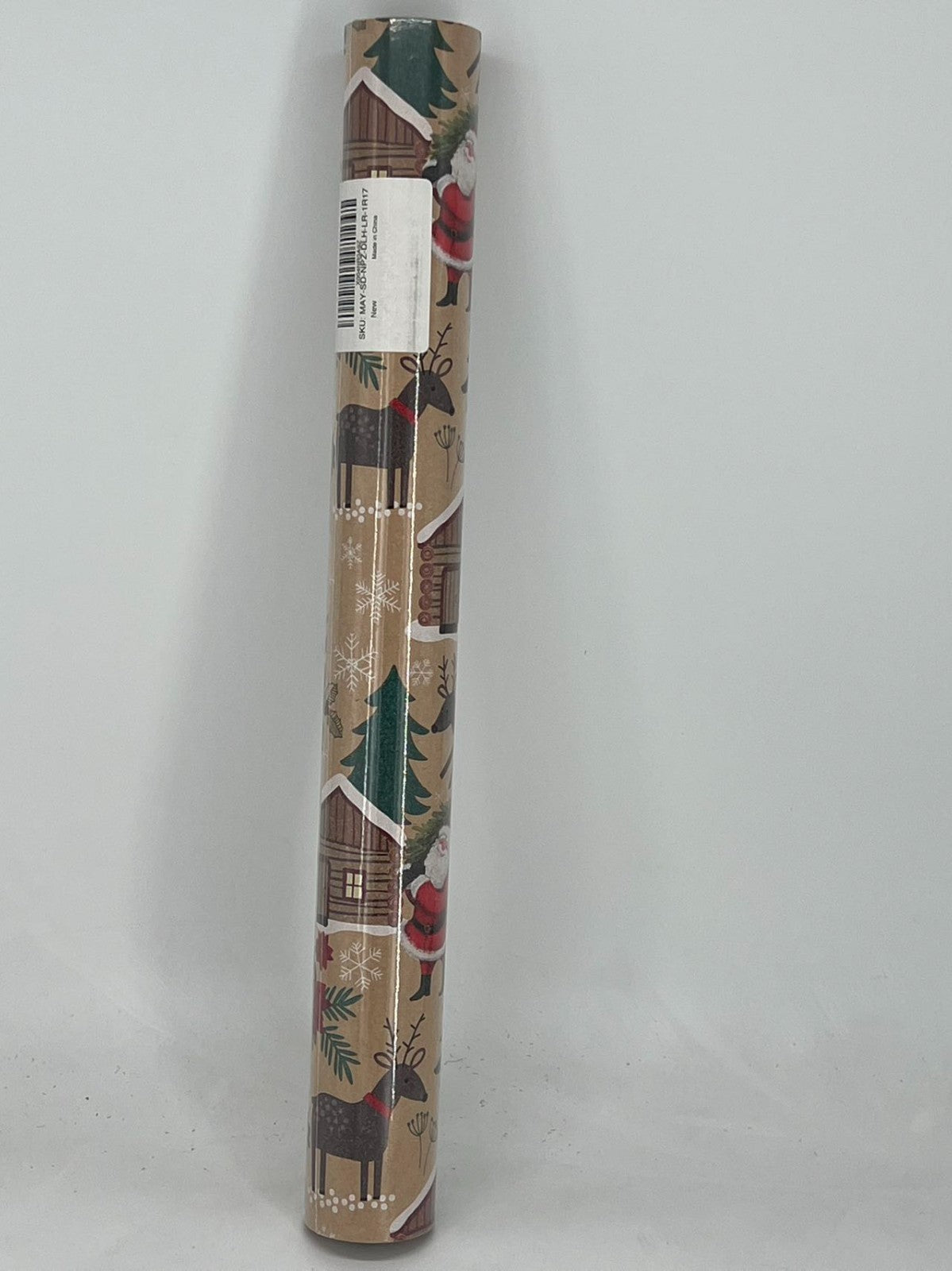Santa Claus pattern Christmas gift wrapping paper