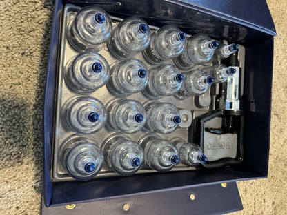 AcuZone Premium Cupping Set, 17-Cups, Pump, no Extension Tube Made In Korea EUC