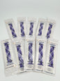 10-Pack XS  purple  Solid Loop Watch Bands 0.8 x 5.6Inch , Fits 42mm/44mm/45mm