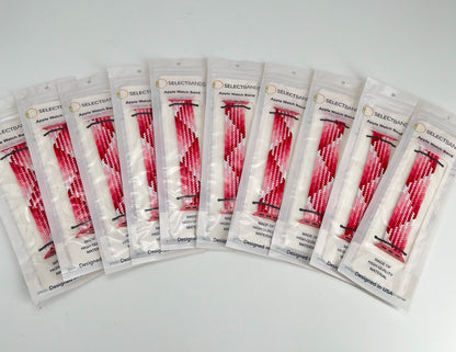 10-Pack XS  Pink  Loop Watch Bands 0.8 x 5.2Inch , Fits 38mm/40mm/41mm  Case