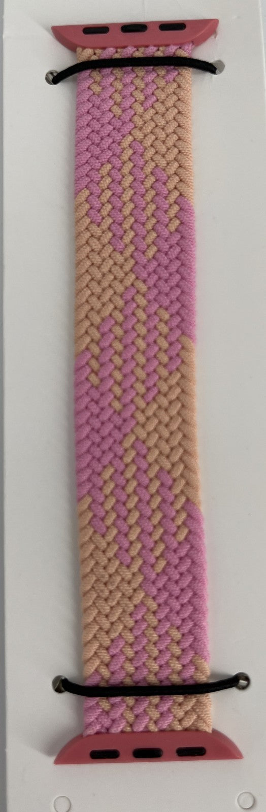10-Pack  XS Champagne  Solid Loop Apple Watch Bands 0.8 x 5.2Inch , Fits 38mm/40