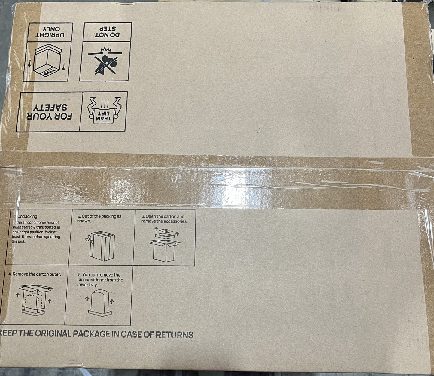 Smart Air Conditioner White -open box