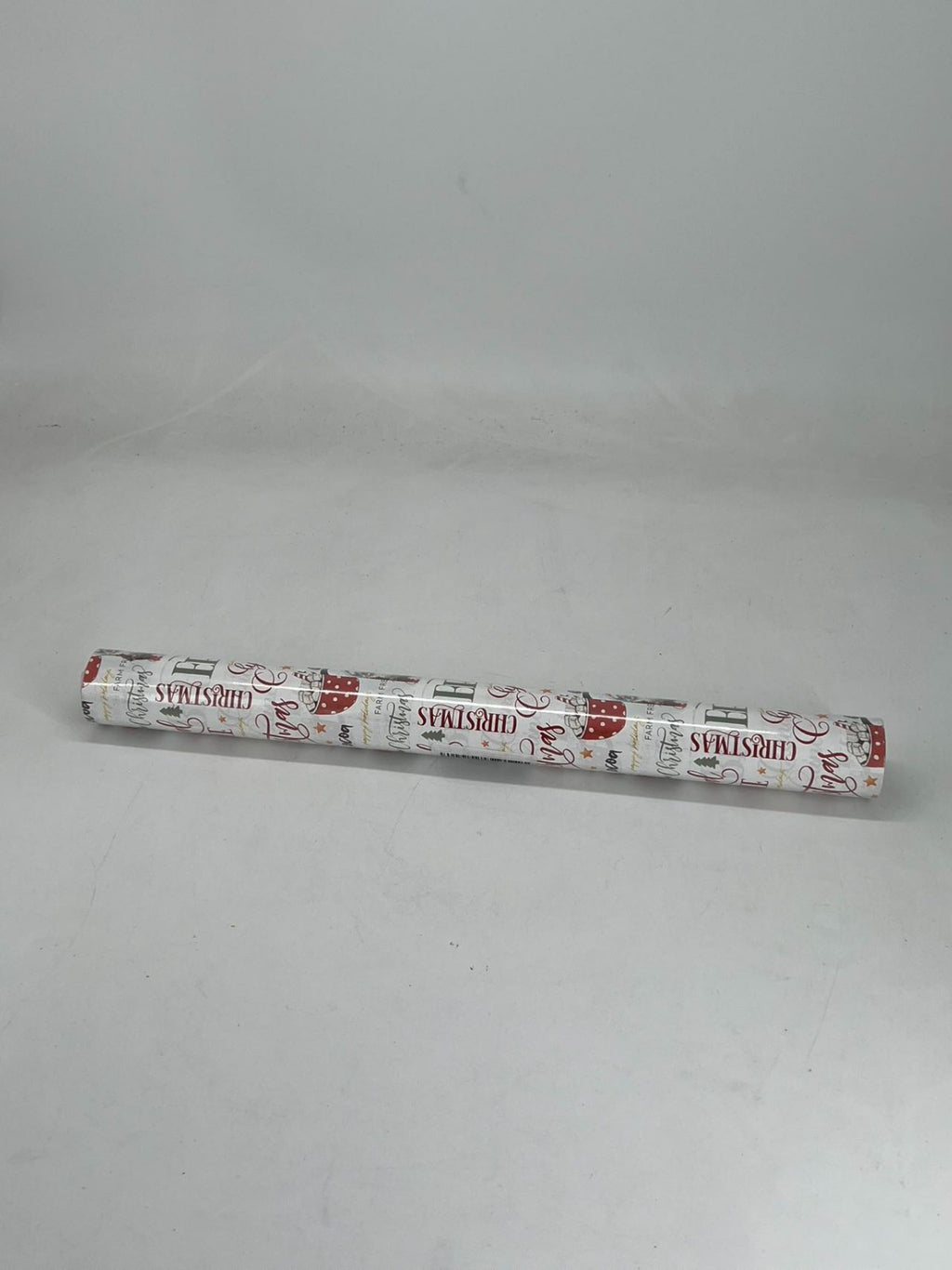 Christmas gift paper with Santa Claus pattern