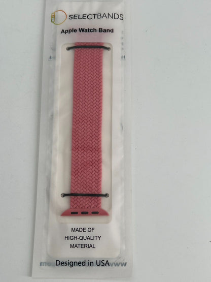 5-Pack XS Aztec pink  Loop Watch Bands 0.8 x 5.6 Inch Fits 42mm/44 mm/45mm  Case