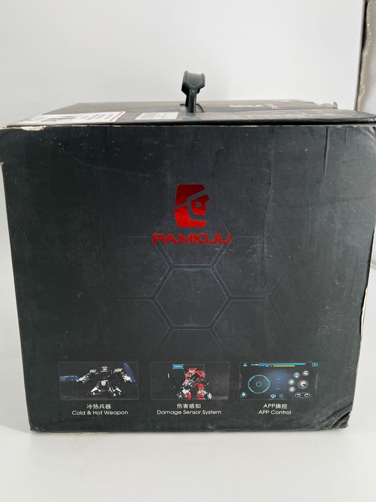 Walkera Pamkuu WIFI Control DIY Skills Intelligent Combat RC Robot - Black