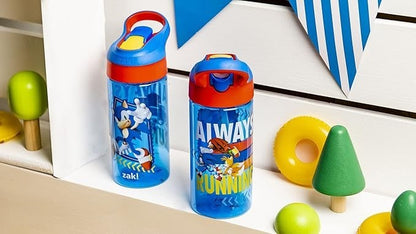 Sonic Kids Water Bottle, 2-Pack, 17.5 oz, Leak-Proof