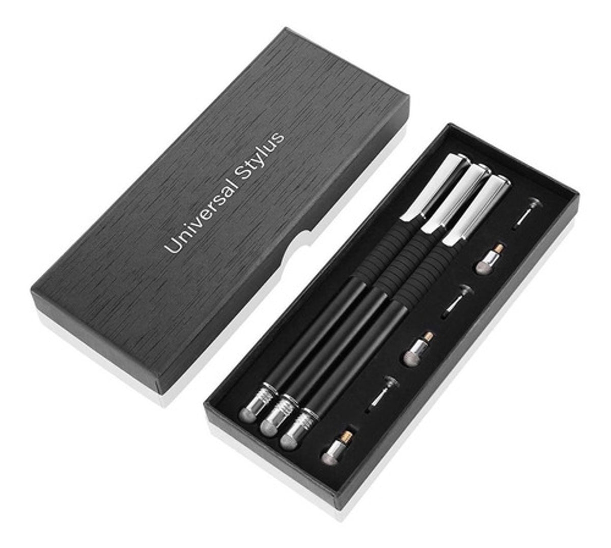 Universal Stylus  Color： Black   L5.6 xW 0.37 x H5.6 inches