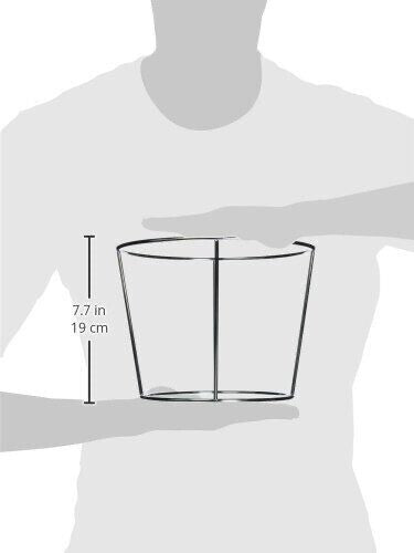 American Metalcraft SDRCK Seafood Tray and Racks, 9.65" Length x 9.65" Width,