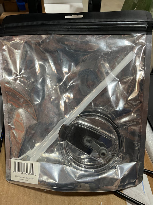 20 oz.  Extra Lid/Straw for Tumbler or Mug