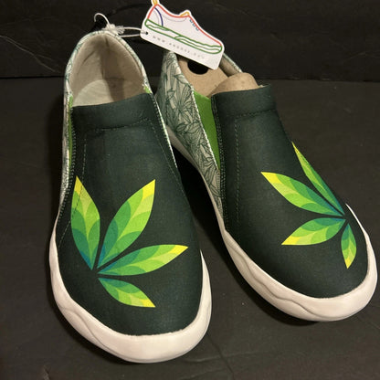 Andoze Shoes, Men’s Size12 Slip On, Green, New, Hemp