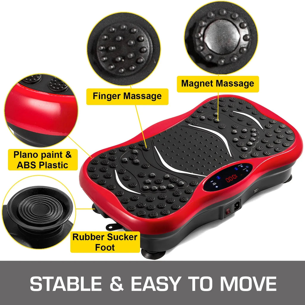VEVOR Vibration Plate Exercise Machine,Whole Body Exercise Vibration Fitness Pla