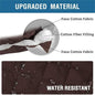 Waterproof Sofa Covers Color: Brown,  Size:Large.