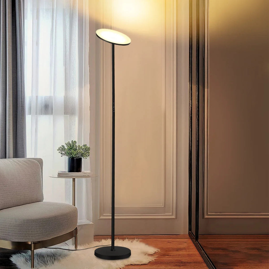 18W LED Dimmable Torchiere Floor Lamp