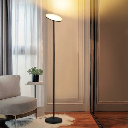 18W LED Dimmable Torchiere Floor Lamp