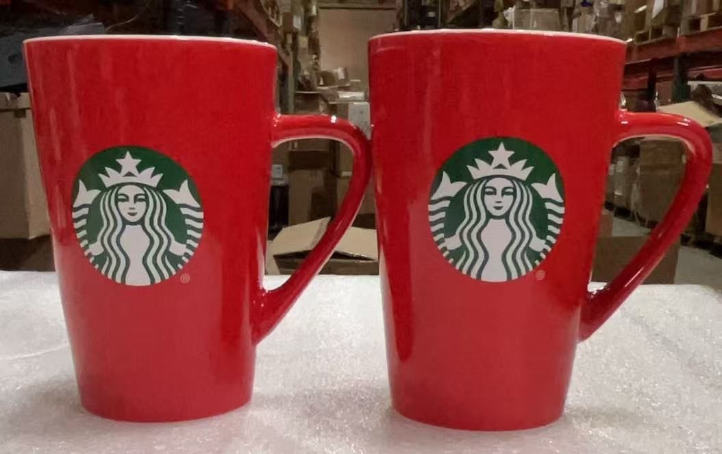 2pcs Starbucks Red Coffee