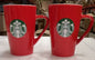 2pcs Starbucks Red Coffee