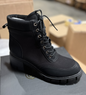 RR Womens Gardening Boots Women Boots Square Heels Boots Simple Ladies Shoes Aut