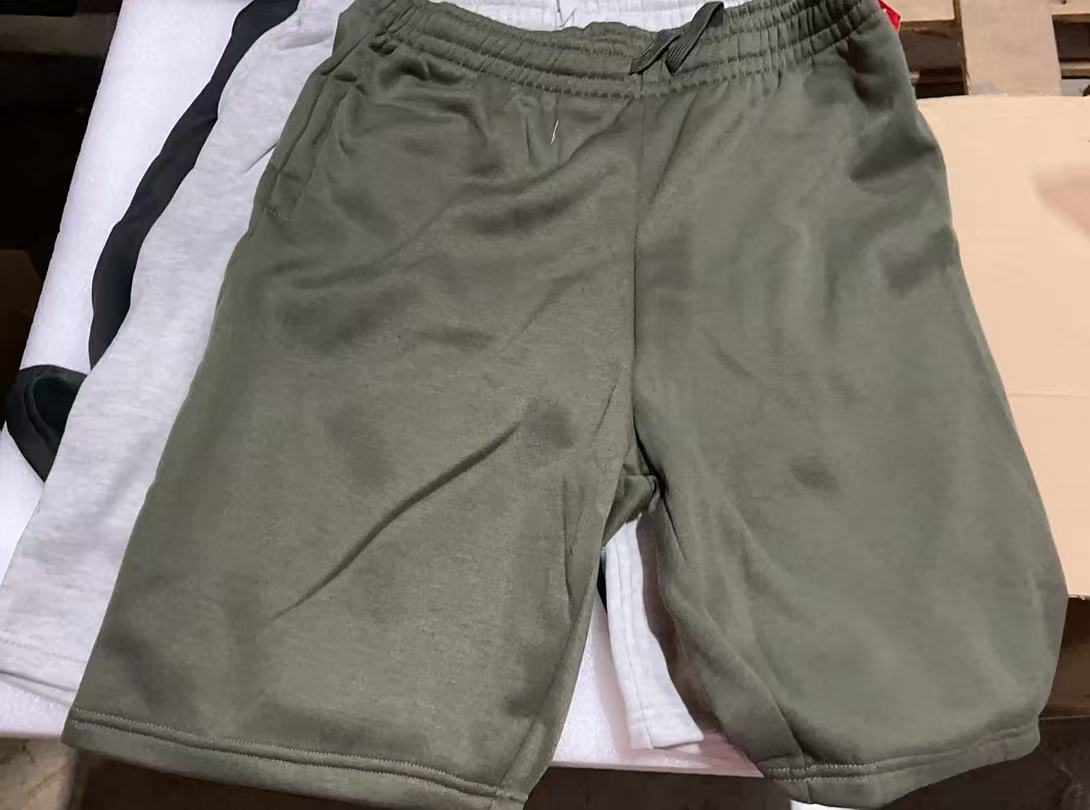 3 PCS PRIME Carnival Creations Shorts  HEATHER GREY / BLACK / OLIVE SIZE:XL