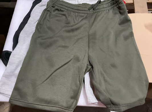3 PCS PRIME Carnival Creations Shorts  HEATHER GREY / BLACK / OLIVE SIZE:XL