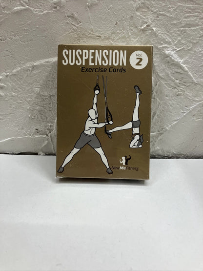 New Me Fitness Suspension Exercise Cards Volume 2 50 Suspension 12 Stretches