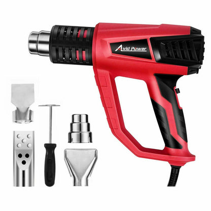 Variable Temperature Heat Gun, Max 1500W Power Consumption