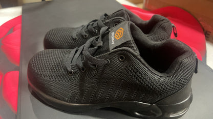 DYKHMILY #D91859 Mesh Breathable Safety Steel Toe Cap Work Shoes W-6.5 NWT