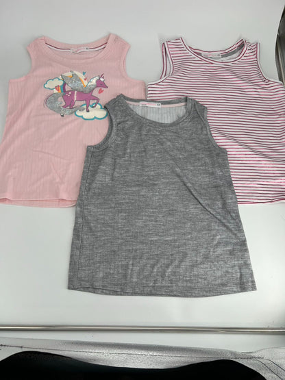 12 T Young Hearts Magical Unicorn Girls’ 3 Pack Tank Top for Toddler, Little and