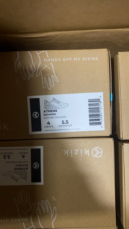 Kizik Athens Bahama Womens Athletic Sneaker size men's 4 women`s 5.5.