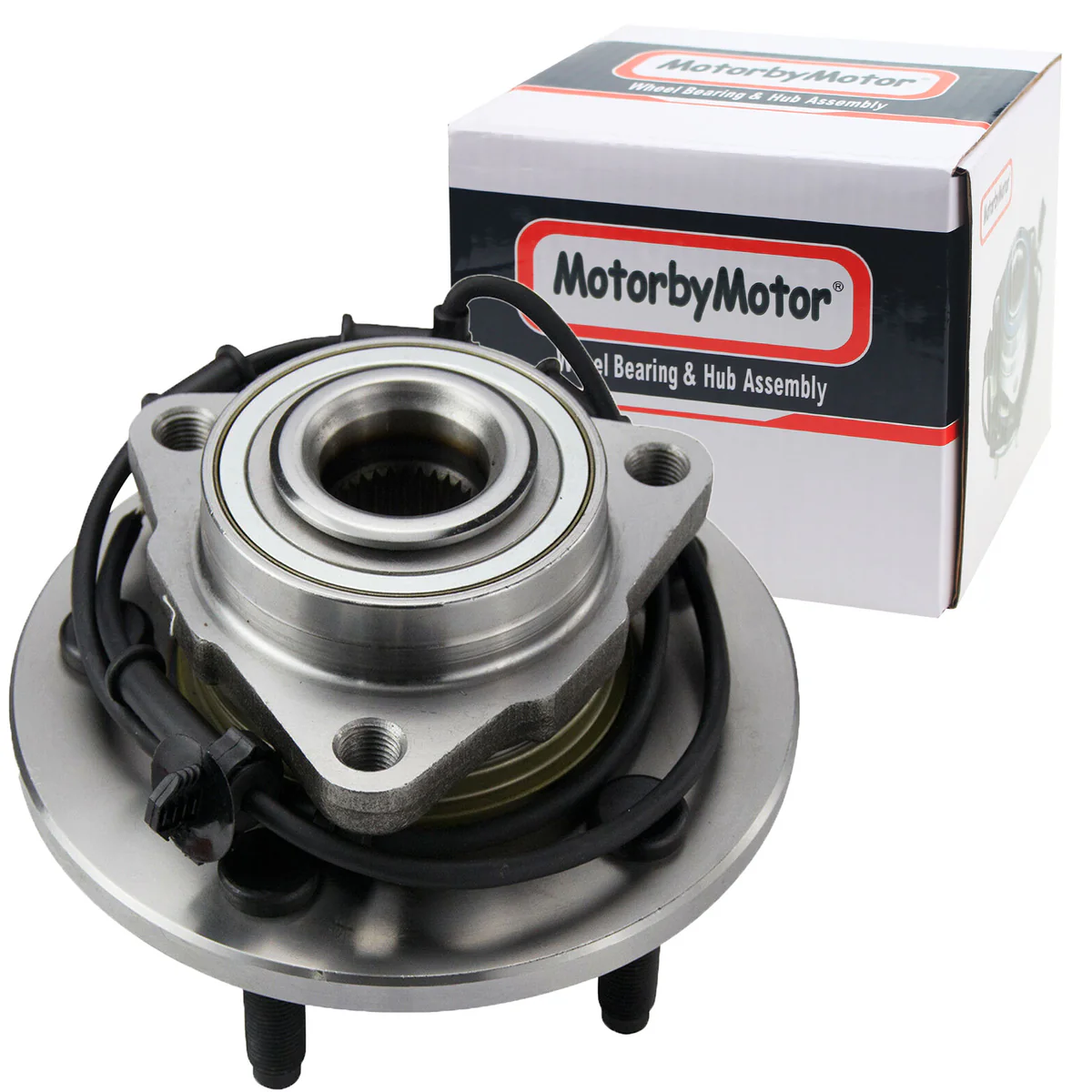 MotorbyMotor 515073 Front Wheel Bearing and Hub Assembly