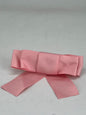 Pink Satin Stylish Bow Big Ribbon Bow Knot Hair Clip All Hair Types Non Slip