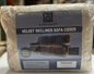 3 Cushion Couch Recliner Sofa Cover - 100% Waterproof Velvet Slipcover - Flower