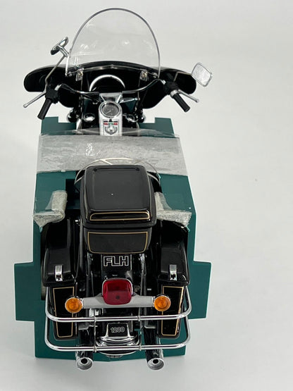 NEW Franklin Mint Harley Davidson Electra Glide Die Cast Motorcycle 1:10 Scale