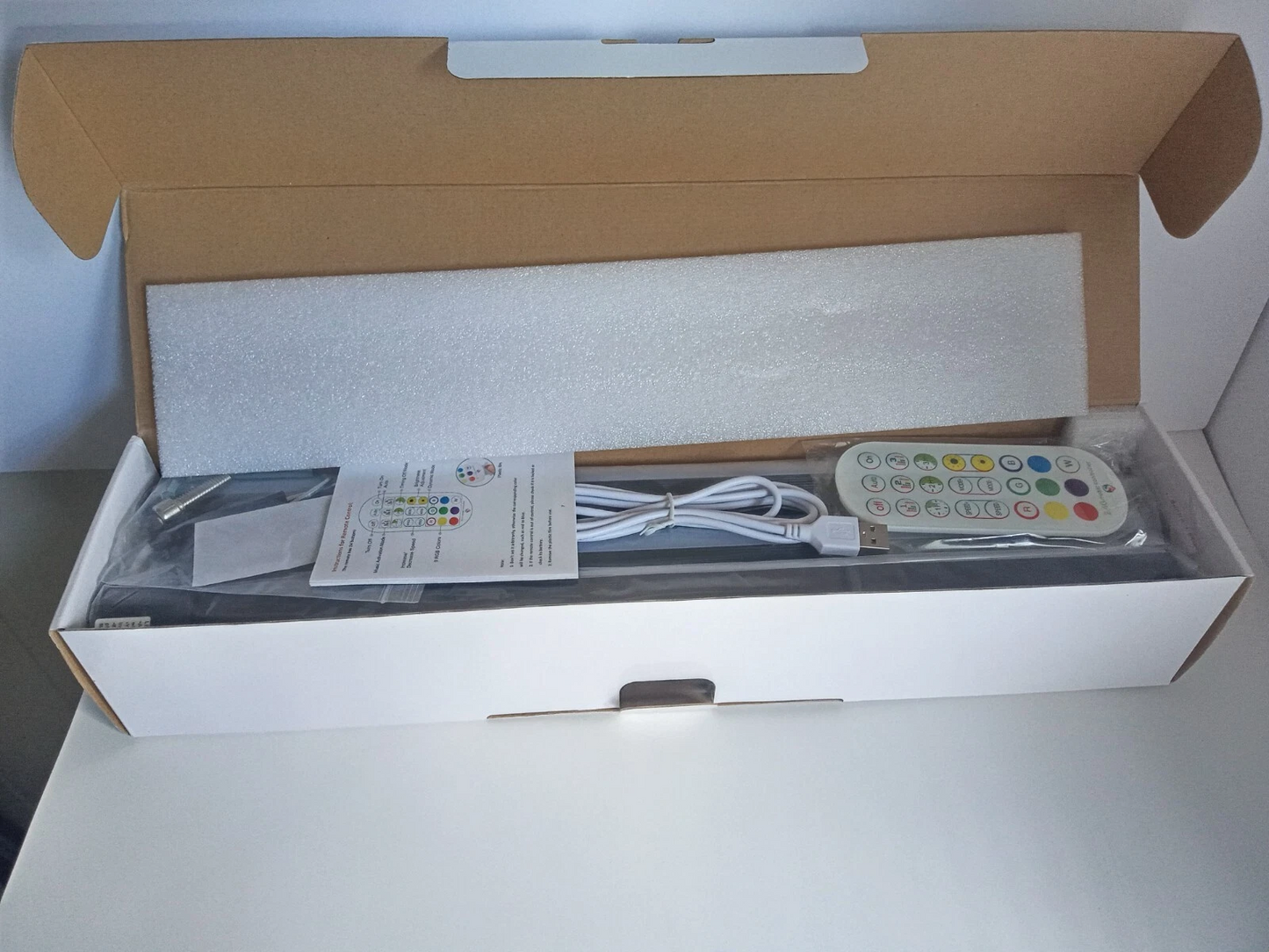 CYZAM LED MAGIC Color Floor Lamp New In Box With Remote EB2