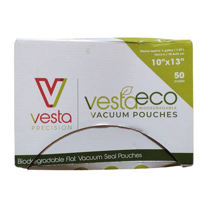 50 count 10 x 13 inch VestaEco Chamber Machine Vacuum Pouches