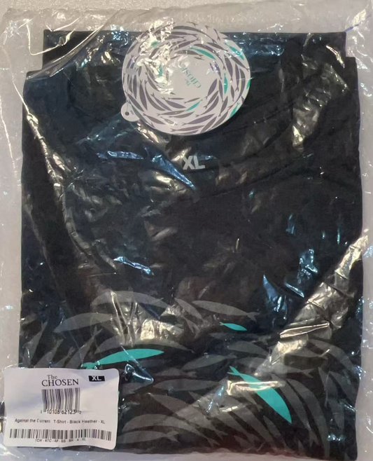 The Chosen SNmall Short sleeve black XL, Fish Against the Current Tee T-shirt