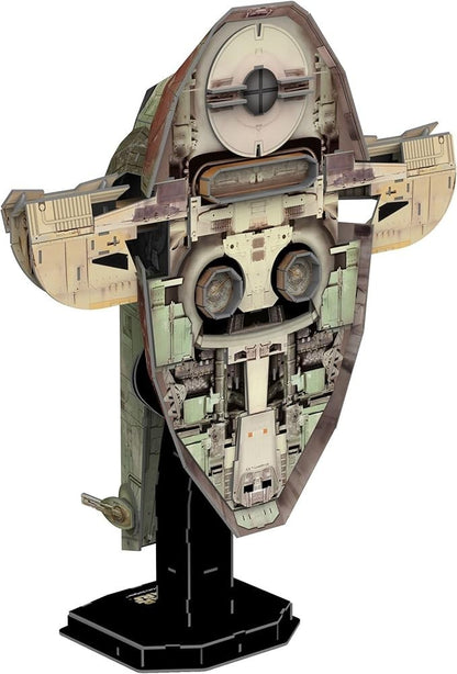 4D Puzzle – Star Wars: The Mandalorian: Boba Fett’s Starfighter – 130 Paper Mode