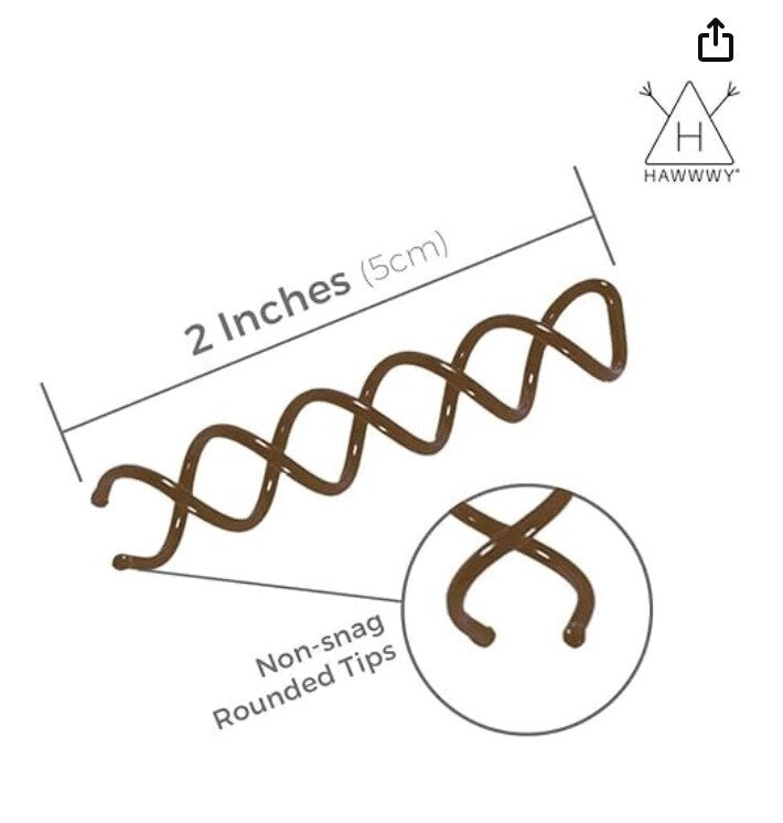 110 Ultimate Bobby Pins (2 inches), Premium Set - Includes 10 Spin Pins Plus ...