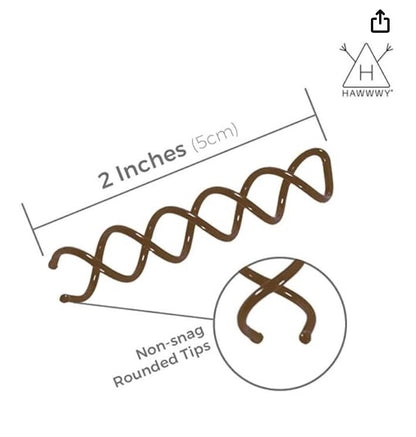 110 Ultimate Bobby Pins (2 inches), Premium Set - Includes 10 Spin Pins Plus ...