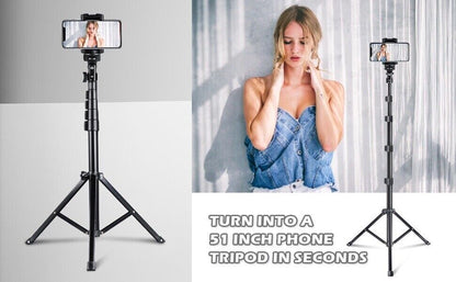 UBeesize Selfie Ring Light 8” with Tripod Stand for Phone