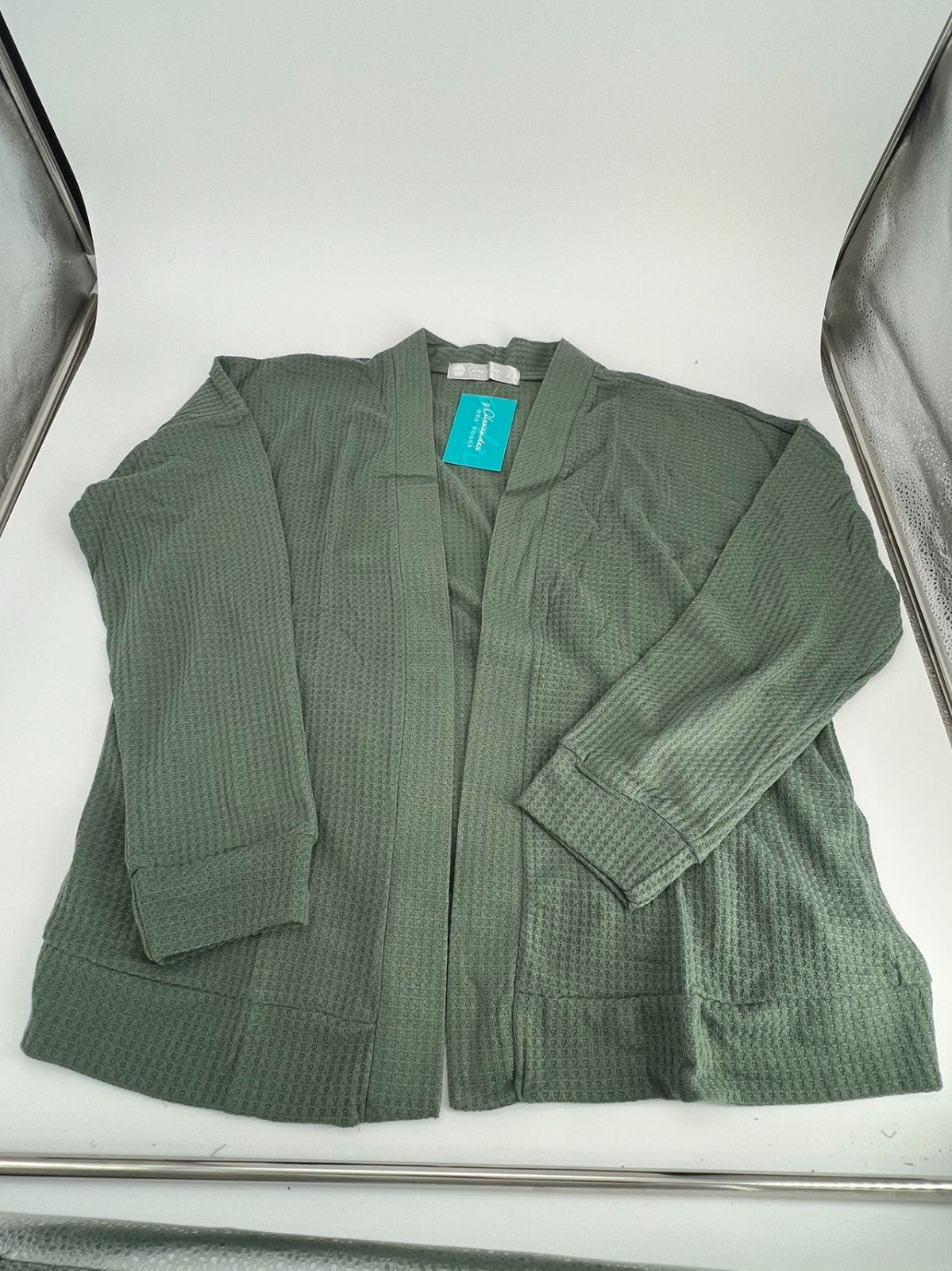 Sleepwear Set- Hip Length Jacket, Cami Top and Pajama Pants Size 2X