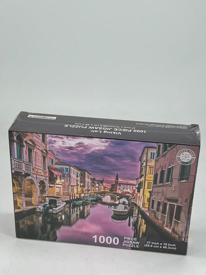 purple venice - 1000 Piece Jigsaw Puzzle