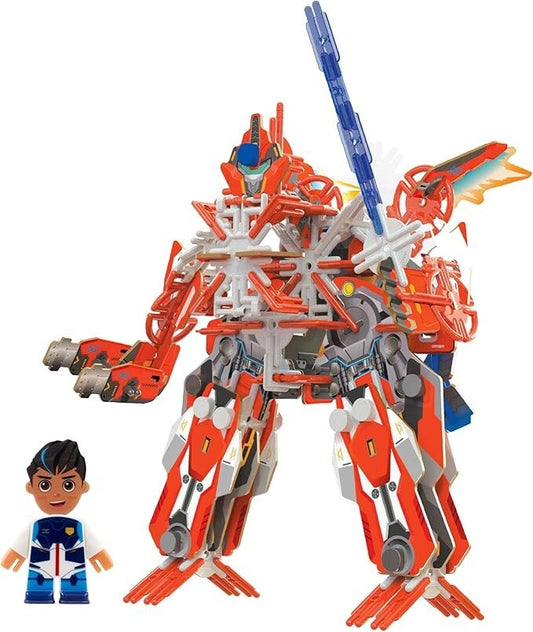 Robot Mech Action Model | Build-Your-Own Toy, STEM Building Sets for Boys, Girls