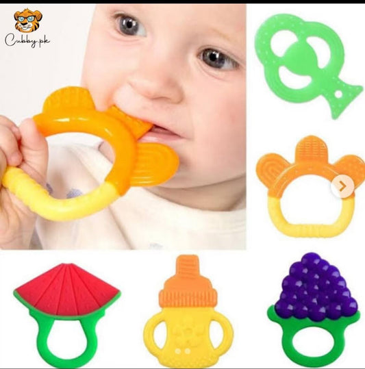Chewing Toy Durable Teether Chew Toys With Fruit Shape Design