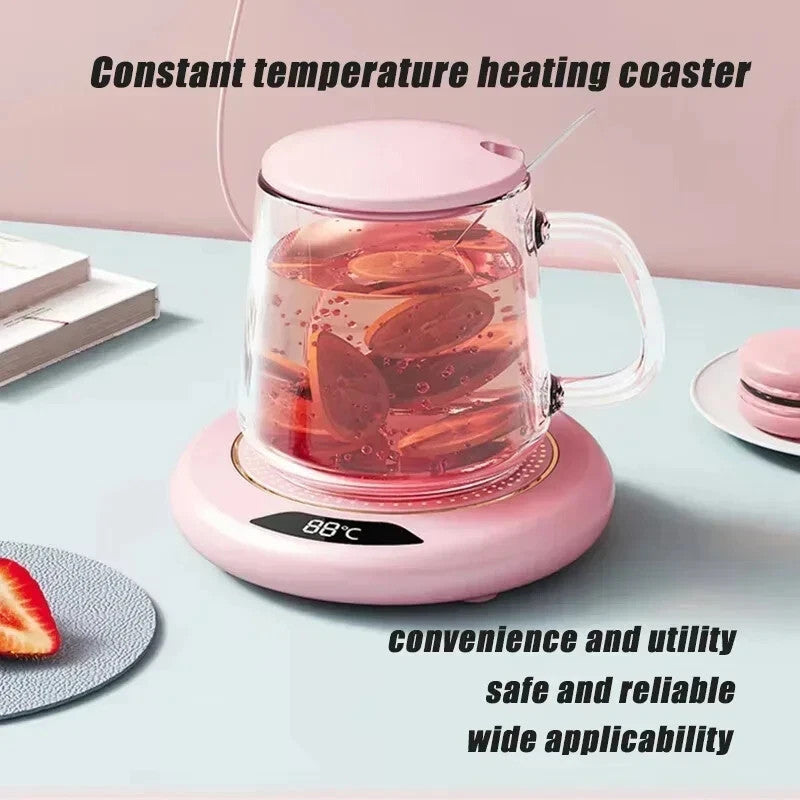 Coffee Mug Warmer Auto Shut Off Desk Mug Electric Warmer Thermostat Coaster