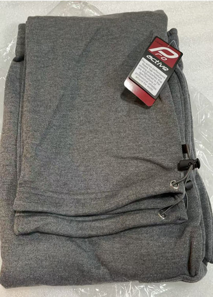 Big Boys Fleece Cargo Sweatpants Charcoal Male  |  Size 2XL