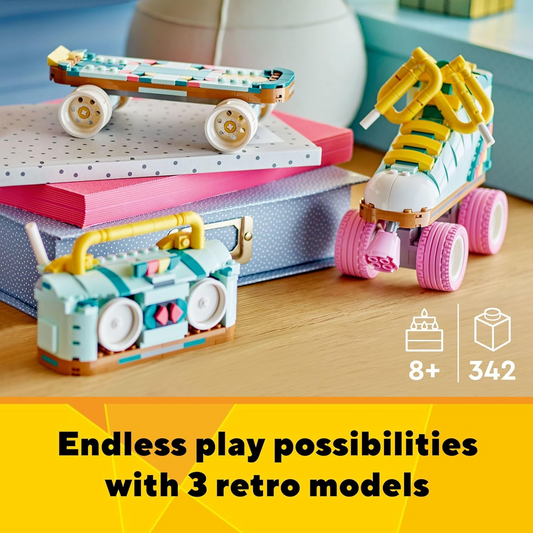 lego 3 in 1 creator sets new Retro Roller Skate